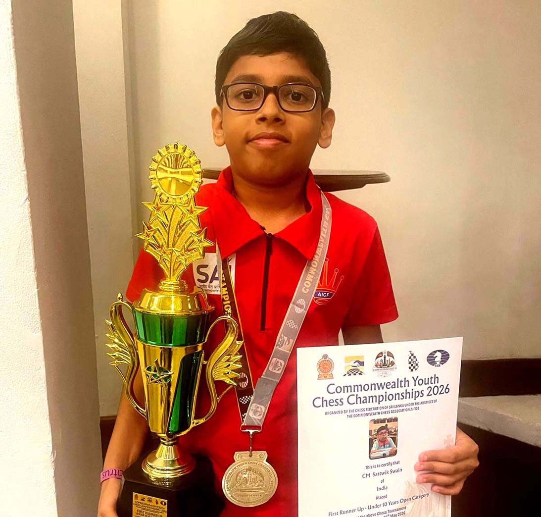 Commonwealth Youth chess: Sattwik wins 1 silver, 2 bronze